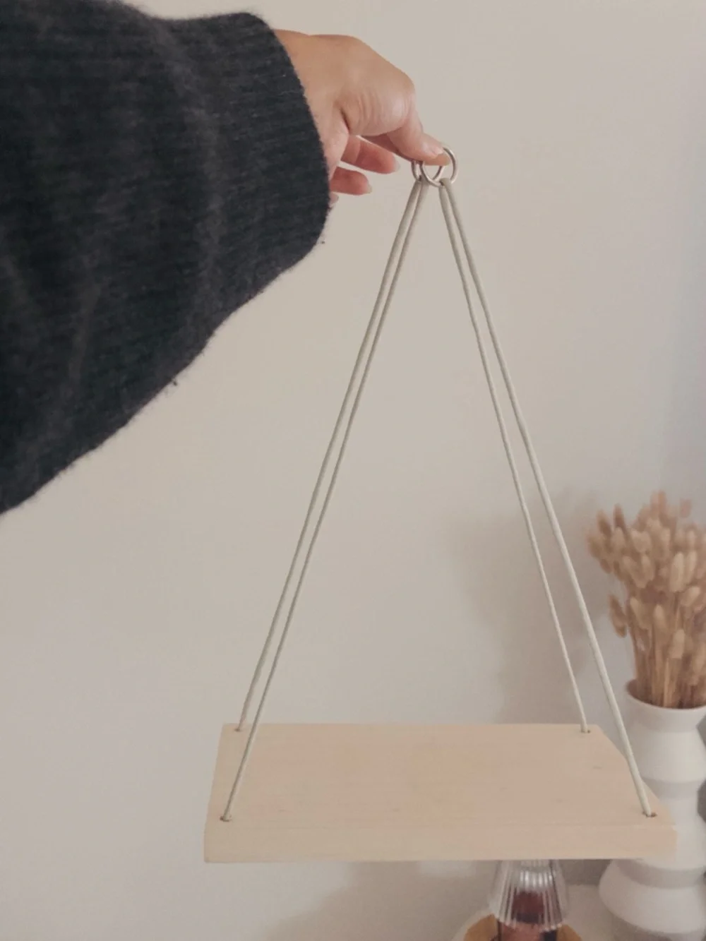 3 Wood Decorative Floating Shelves